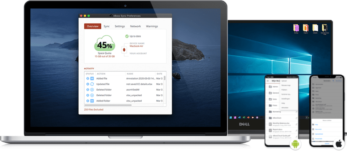 vboxxcloud working on multiple devices
