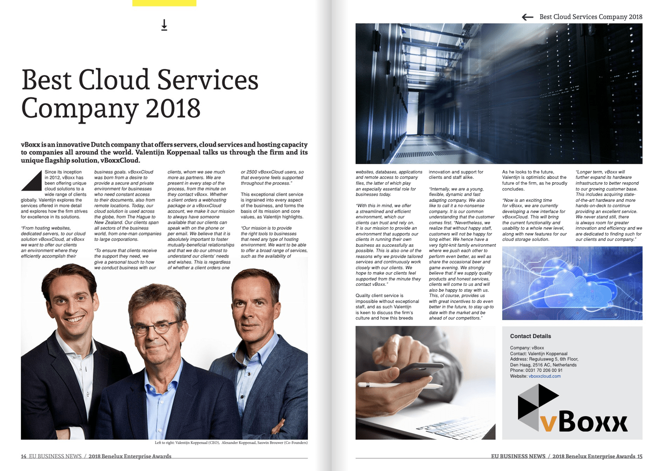 vBoxx biedt persoonlijke hulp tijdens het gebruikmaken van haar it-oplossingen