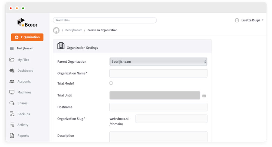 multitenancy in vboxxcloud