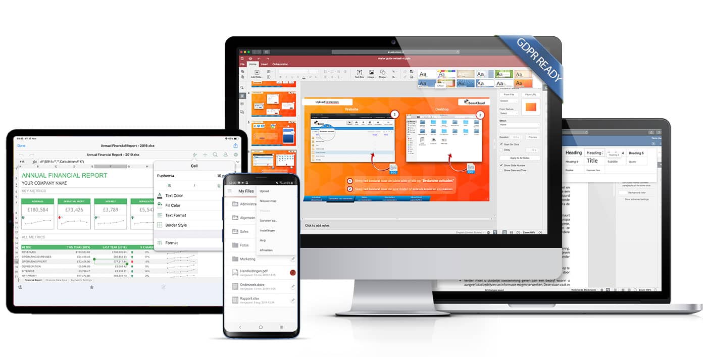  Gebruik de mobiele vBoxx-app en bekijk overal ter wereld uw bestanden (iOS, Android)